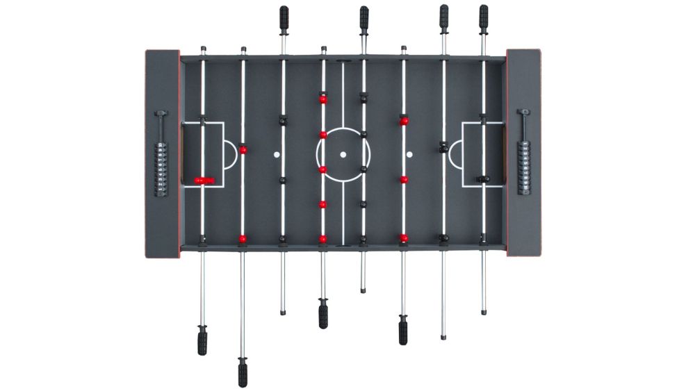 Фотографии Игровой стол - футбол "Hit" (122x63.5x78.7 см, черно-красный)