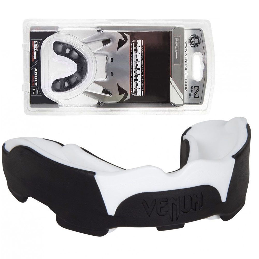 Фотографии Капа боксерская одночелюстная (черная) в боксе на блистере Vеnum C28977-2