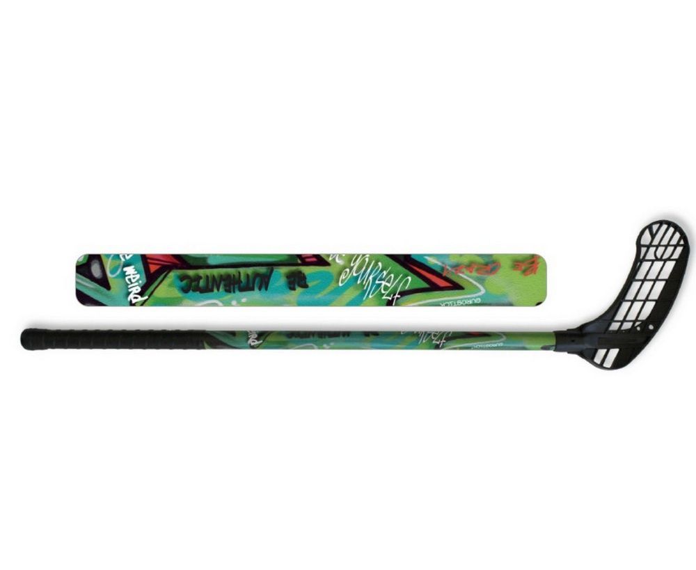 Фото Клюшка флорбольная ACITO Apache 33 Green 95 Round - Правый 3011-314