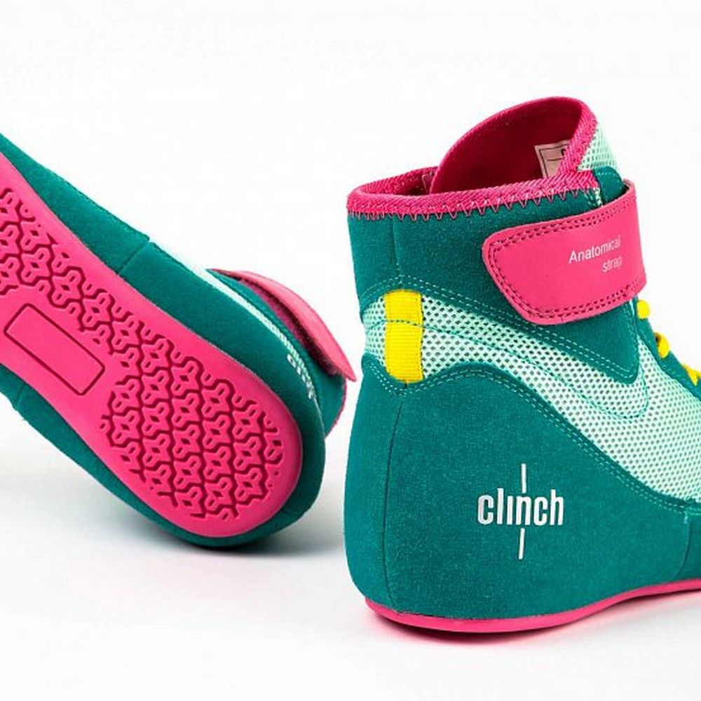 Фотографии Борцовки Clinch Grip C420 зеленый