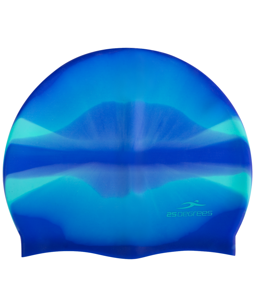 Фото Шапочка для плавания Helion Navy/green, силикон