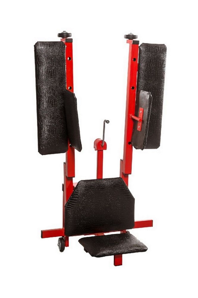 Тренажер для растяжки поперечного шпагата красный Pioner A12240