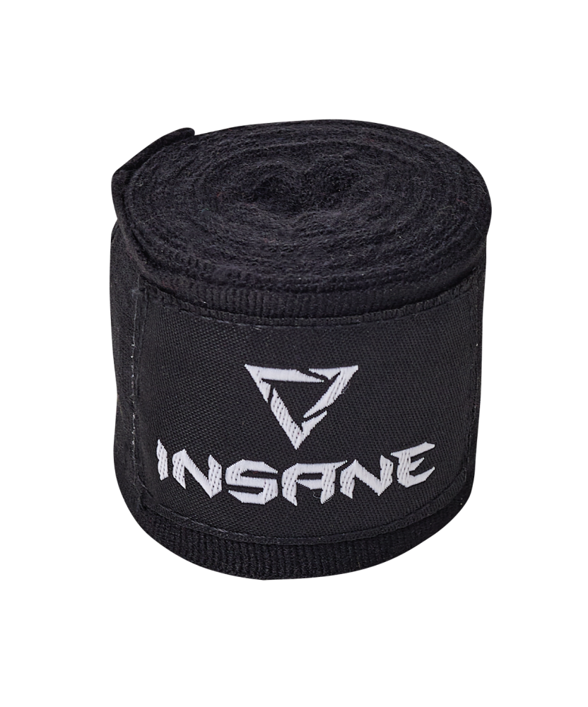 Фотографии Бинт боксерский COBRA, хлопок/нейлон, черный, 3,5 м