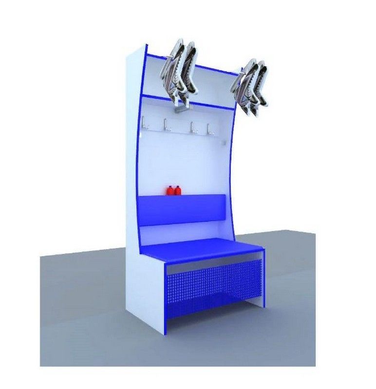 Фотографии Место индивидуальное для переодевания хоккеиста или вратаря