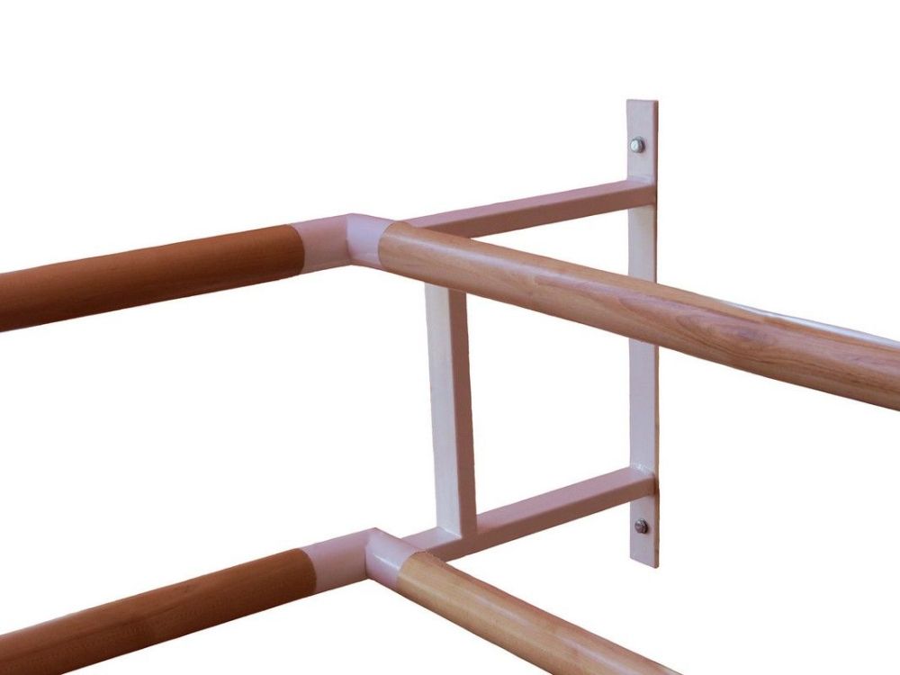 Фотографии Кронштейн угловой пристенный двухрядного балетного станка   Pioner A14152