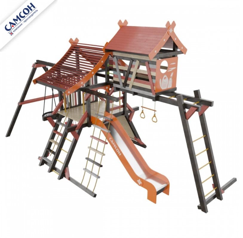 Фотографии Детская игровая площадка Самсон Хижина Корсика