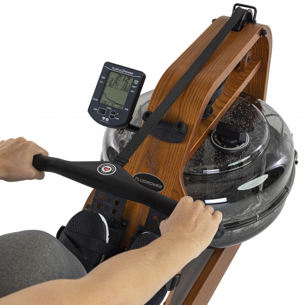 Рукоятка с датчиком ЧСС для гребных тренажеров FDF