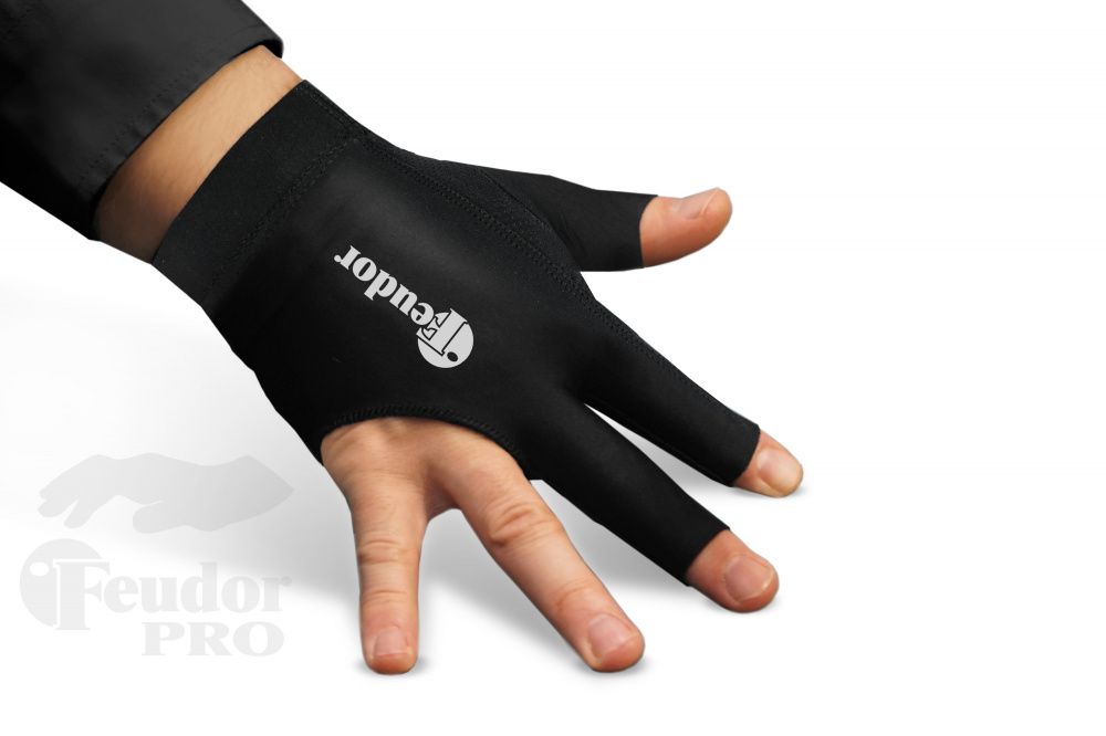 Фотографии Перчатка-бильярдная Feudor Pro black Right M/L