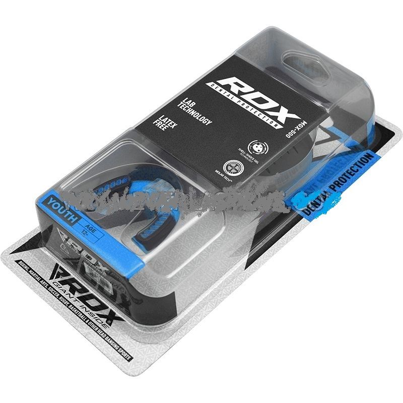 Фотографии Капа RDX Adult 1-челюст. Single син. (бокс) GGS-3UA