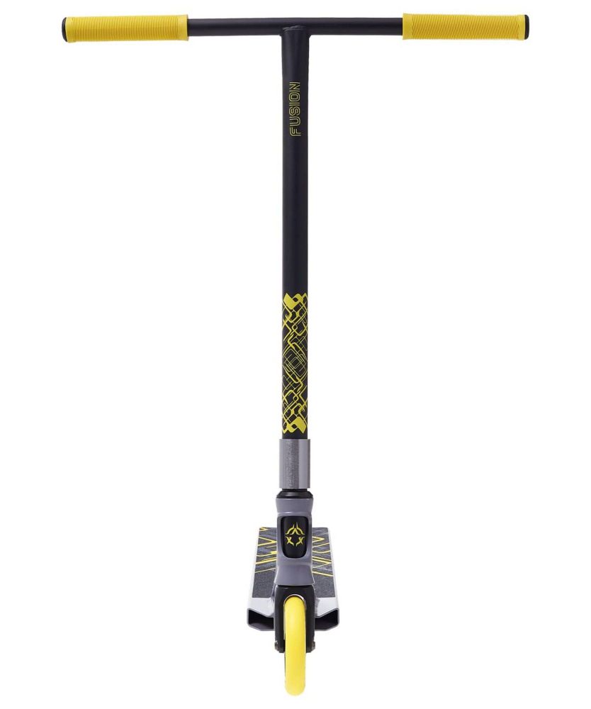 Фотографии Самокат трюковый XAOS Fusion Yellow 120 мм