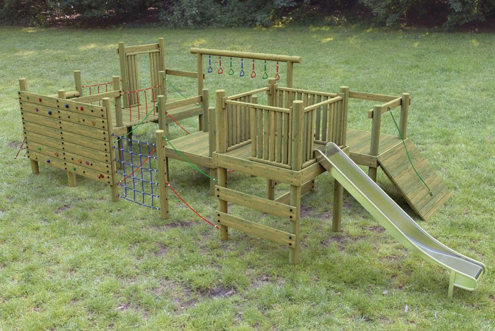 Фото Детский комплекс для лазания Натурале v1