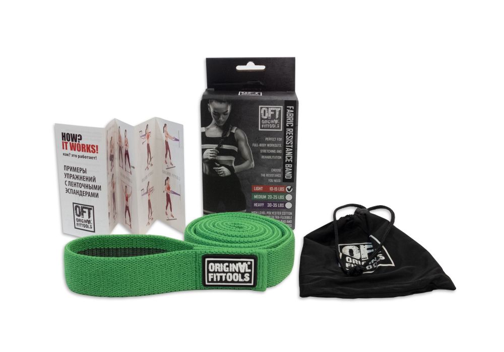 Фотографии Эспандер ленточный тканевый сопротивление 20-25 LBS