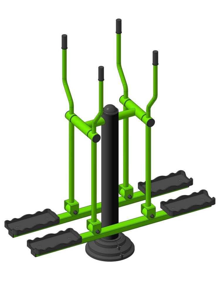 Фотографии Тренажер уличный детский Лыжники Pioner A16956