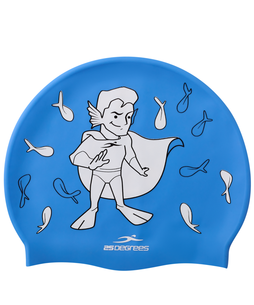 Фото Шапочка для плавания Floater Blue, силикон, детский