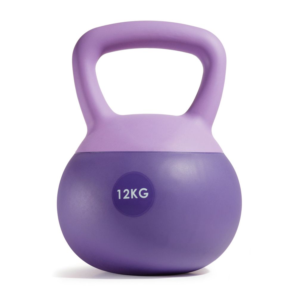 Гиря резиновая 12 кг. VictoryFit VF-KR120