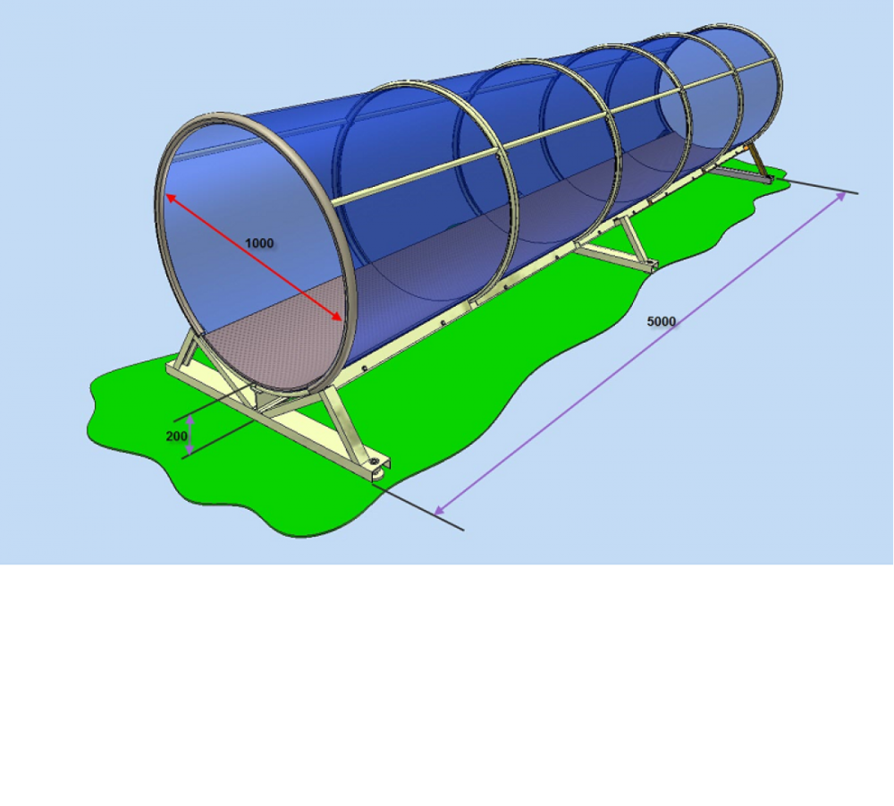 Фото Тоннель спортивный для соревнований