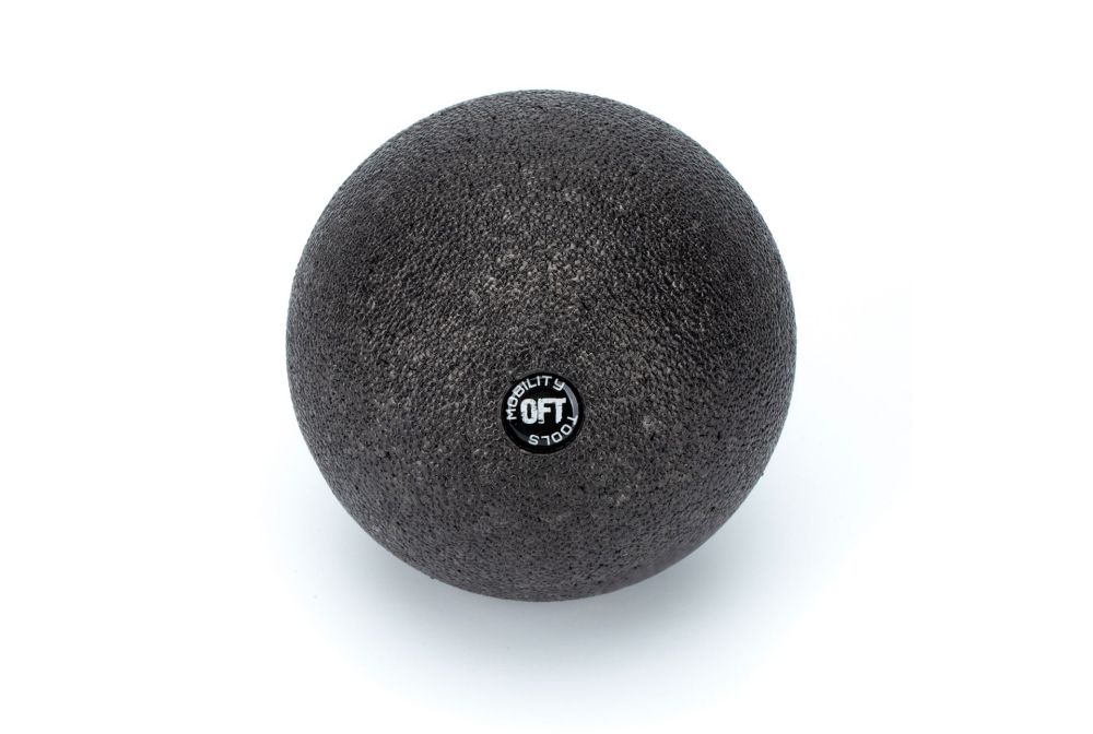 Фото Шар массажный одинарный 10 см черный