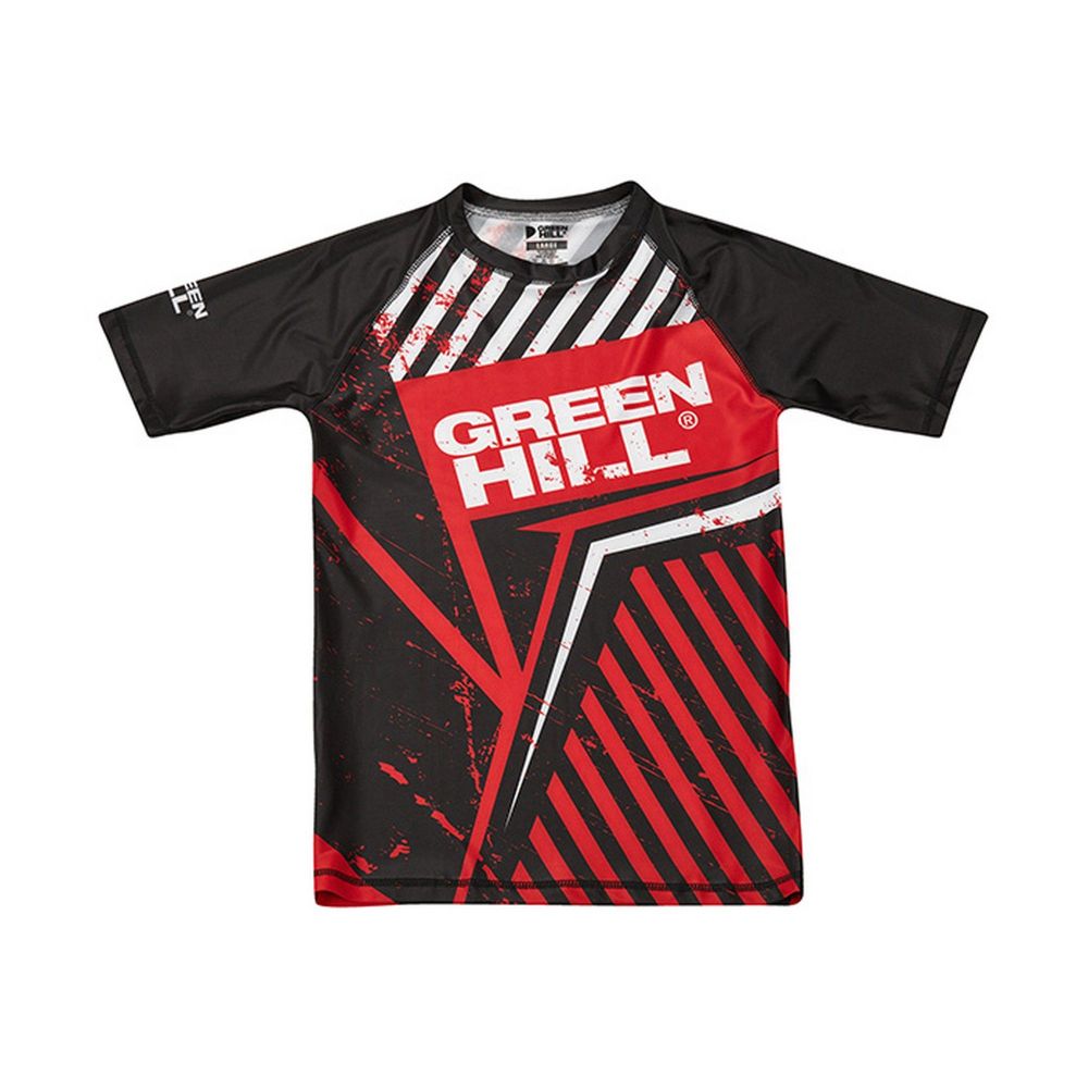 Фотографии Рашгард Green Hill RGS-4051 красно-черный