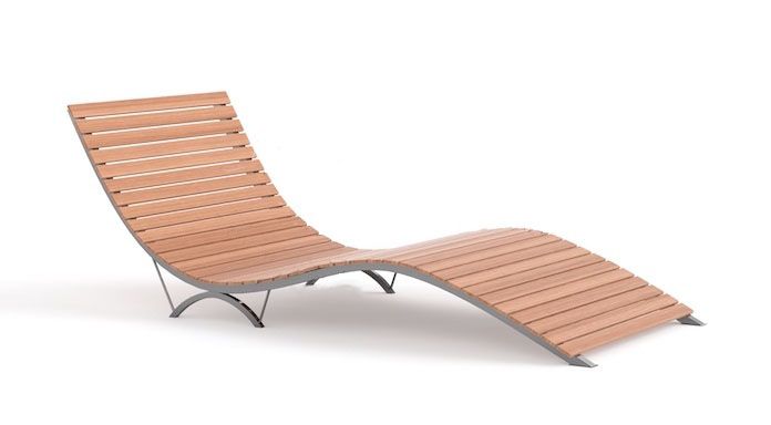 Фото Шезлонг парковый "Отдых 2"