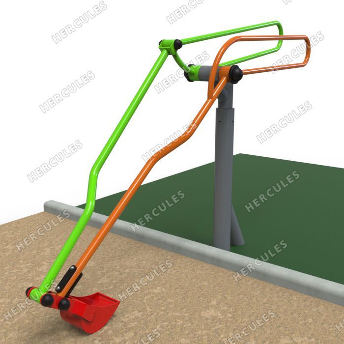 Фото Экскаватор песочный специальный для детей кресло-колясках