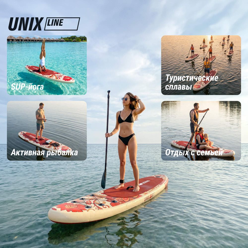 Фотографии SUP-борд UNIX Line Заря / Zarya (320 см)