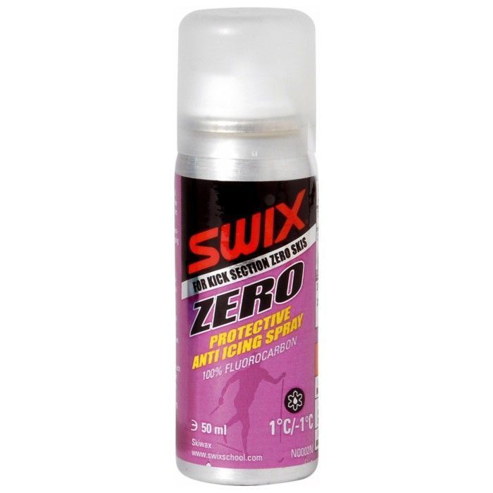 Фото Уход за лыжами Swix N2C Racing Zero (защитный спрей антиобледенитель) 50 ml