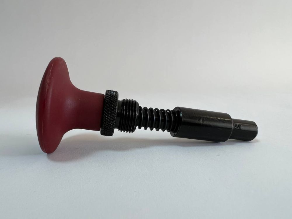 Фото Фиксатор подпружиненный средний с красной головкой