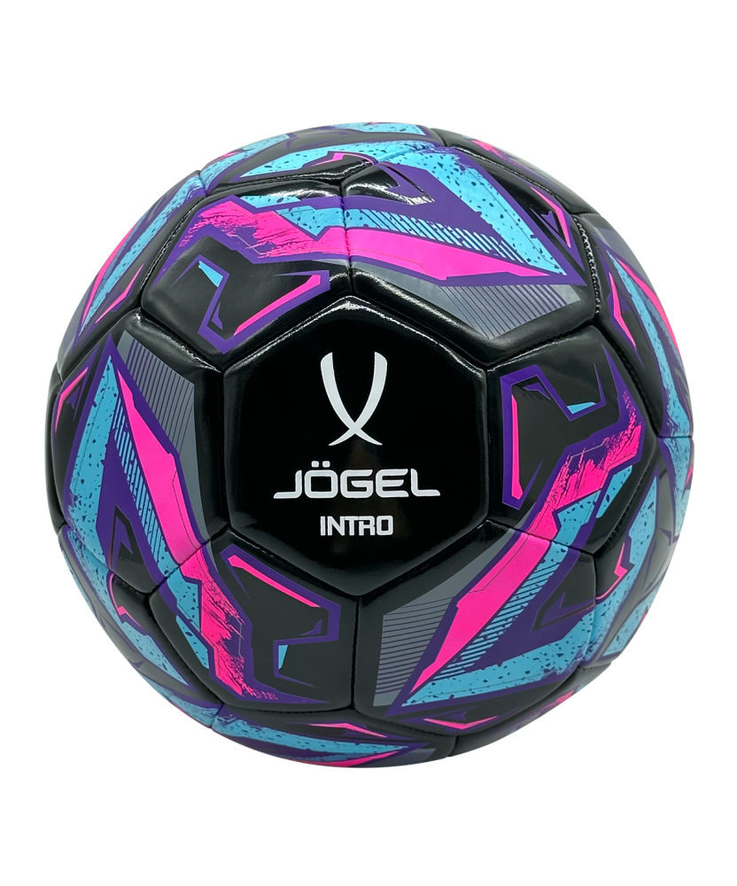 Фото Мяч футбольный JOGEL Intro №5, черный