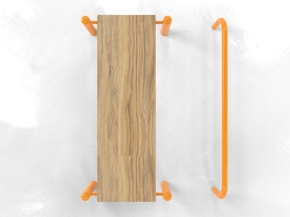 Фотографии Лавочка Воркаут для пресса с упором для ног Pioner A17330