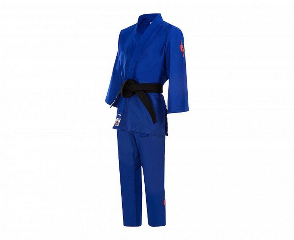 Фотографии Кимоно для дзюдо Clinch Judo Red FDR C555 синий