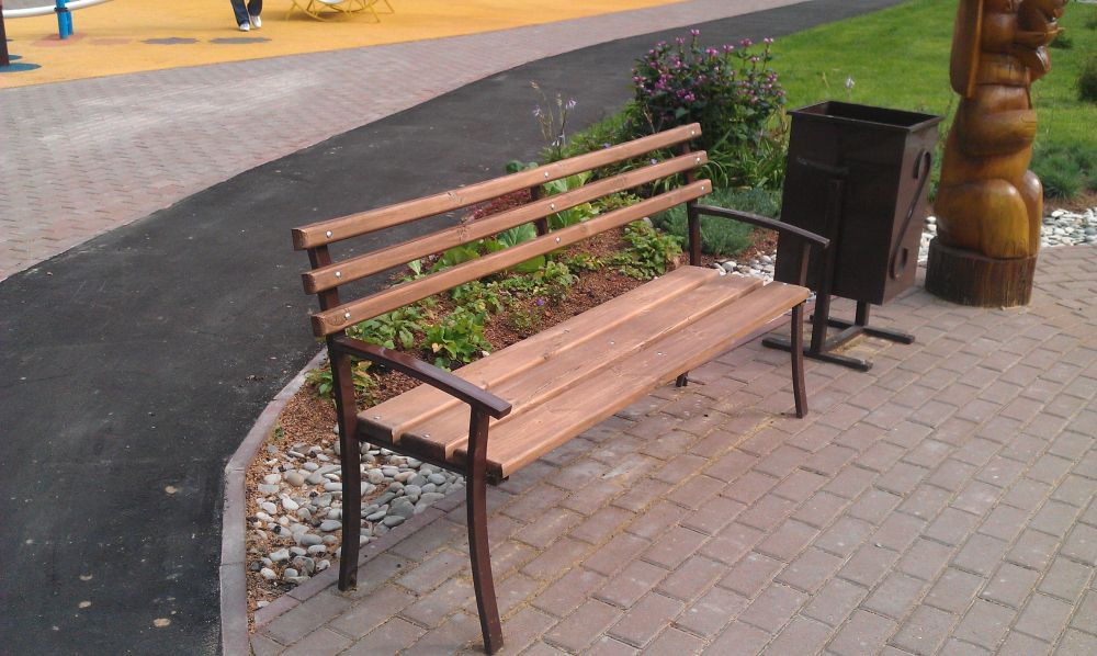 Фото Лавочка парковая