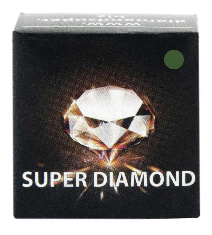 Фотографии Мел "Super Diamond Grey" (зеленый) черная коробка