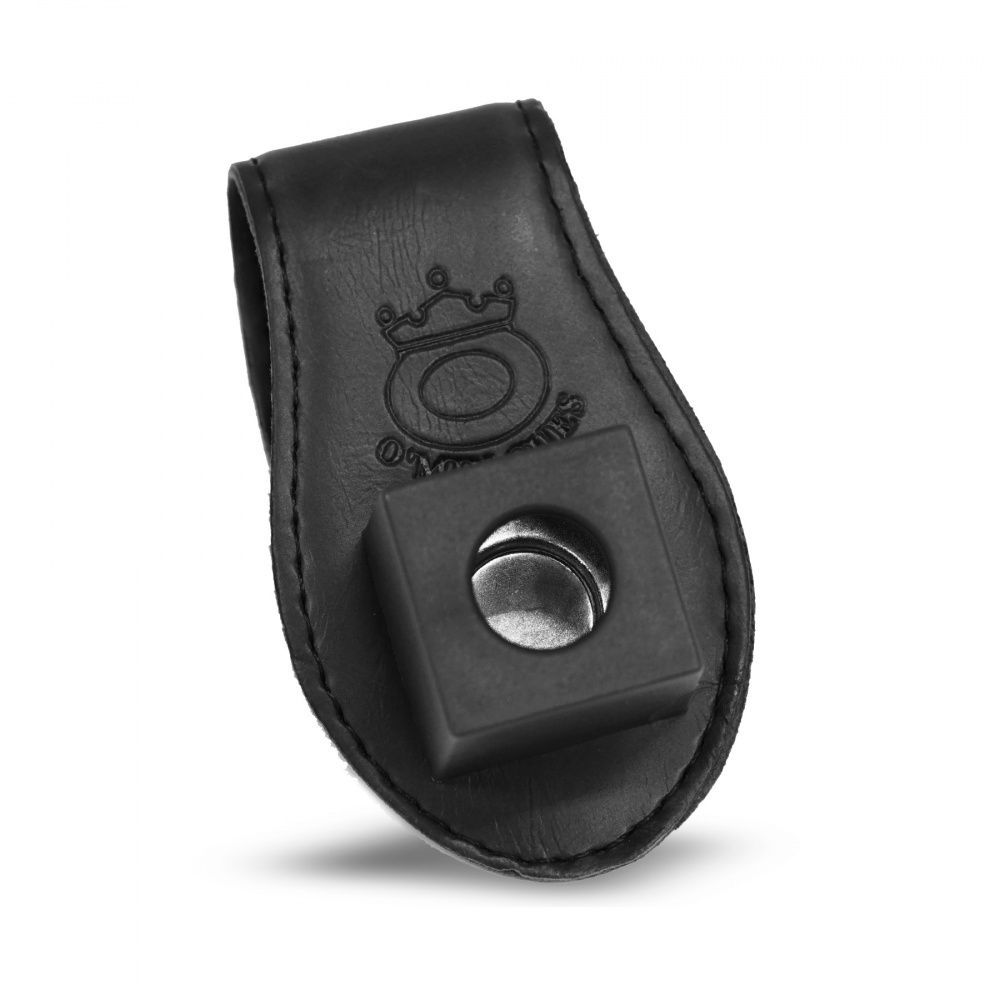 Фотографии Держатель для мела кожаный черный