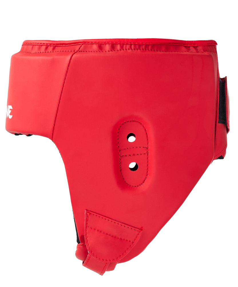 Шлем открытый взрослый AURUM, ПУ, красный