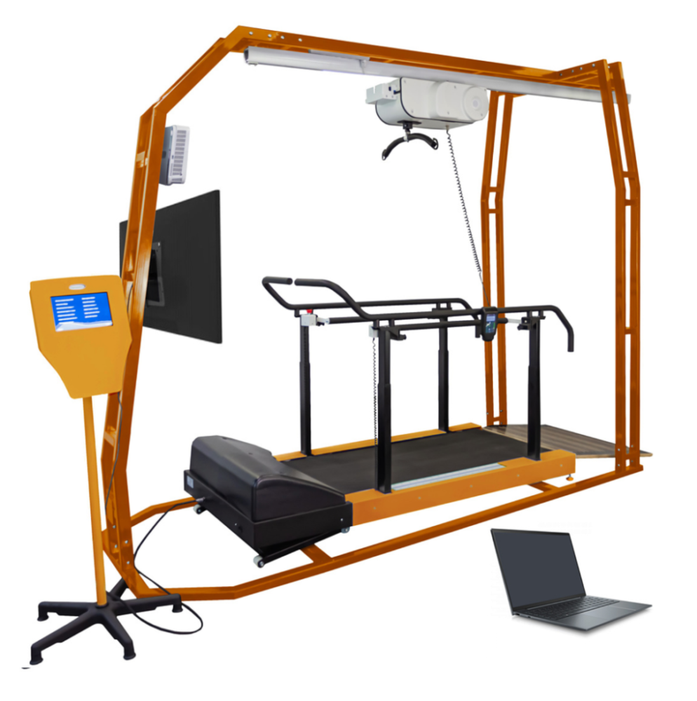 Тренажёр реабилитационный беговая дорожка (тредбан, тредмилл) с биологической обратной связью «Орторент» модель «Детская»