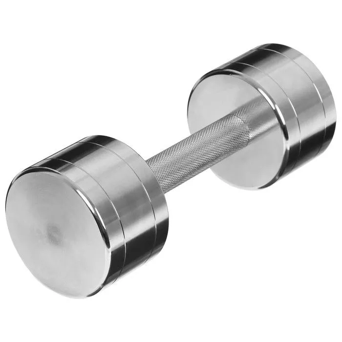 Фото Гантель хромированная, 6 кг