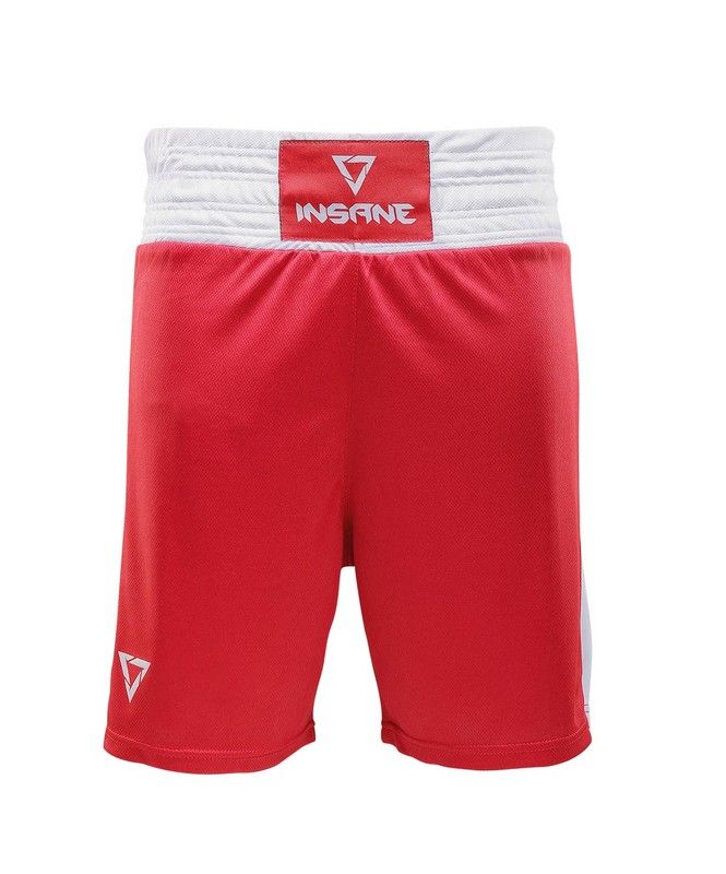 Фотографии Шорты боксерские Insane BASE, полиэстер, красный