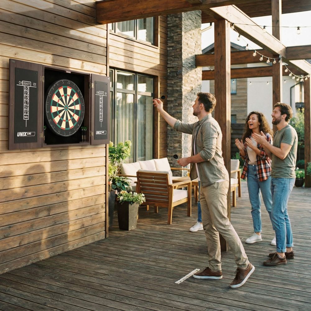 Фото Дартс UNIX Line Dartboard D-46cm Wood