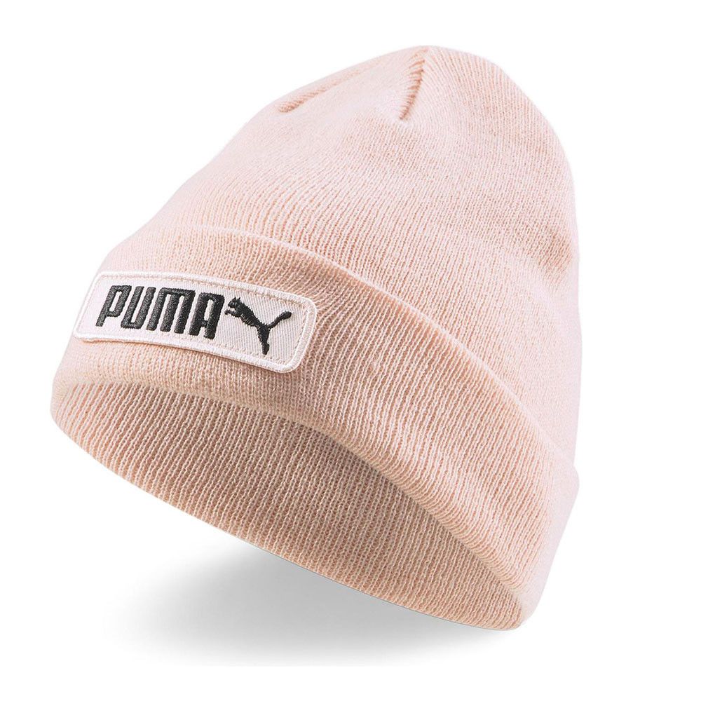 Шапка спортивная зимняя PUMA Classic Cuff Beanie, 02343407, розовый