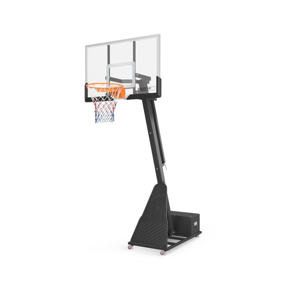 Фотографии Баскетбольная стойка UNIX Line B-Stand-PC PRO 54"x32" (140 х 82 см) R45 H230-305 см