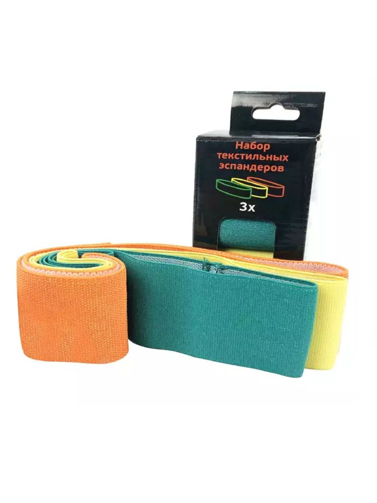 Фотографии Набор текстильных эспандеров Proxima (3шт.) арт. PB82802