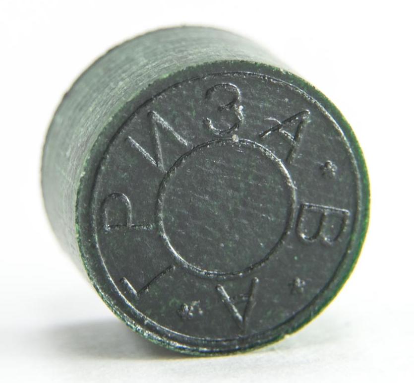 Фотографии Наклейка для кия "Гриза 2" (H+) зеленая 13,5 мм