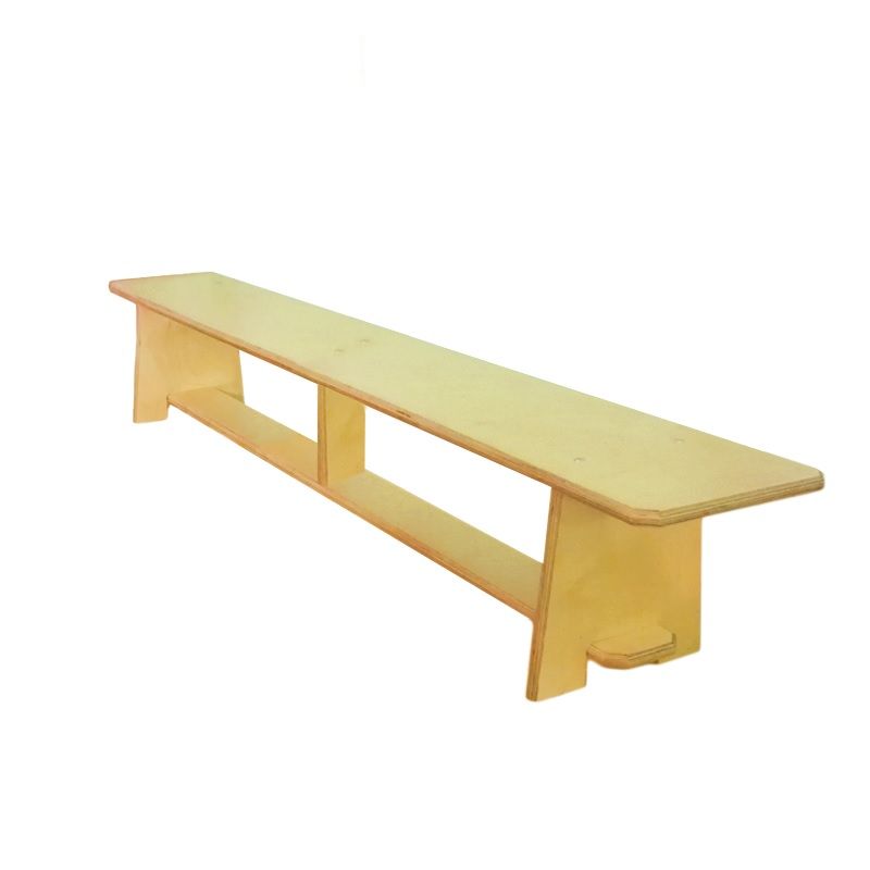 Фотографии Скамейка гимнастическая 150см ЭКО фанерная, ножки фанера  Pioner A12783