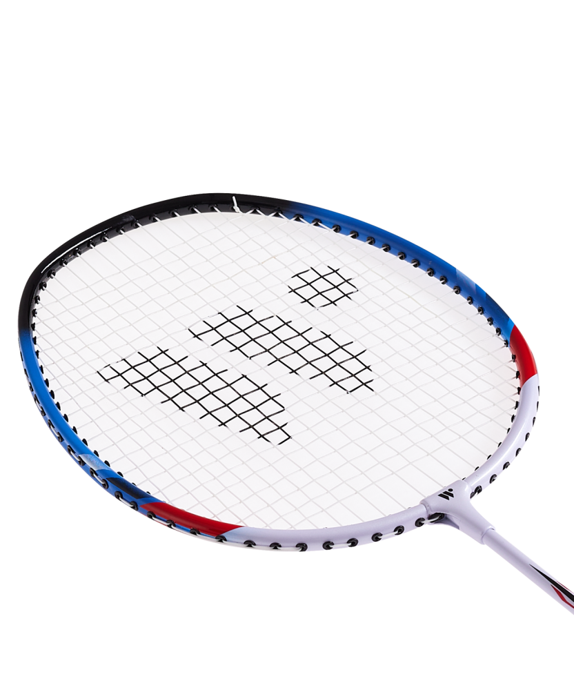 Фотографии Набор для бадминтона Alumtec 502, 2 ракетки, 2 волана, синий/желтый