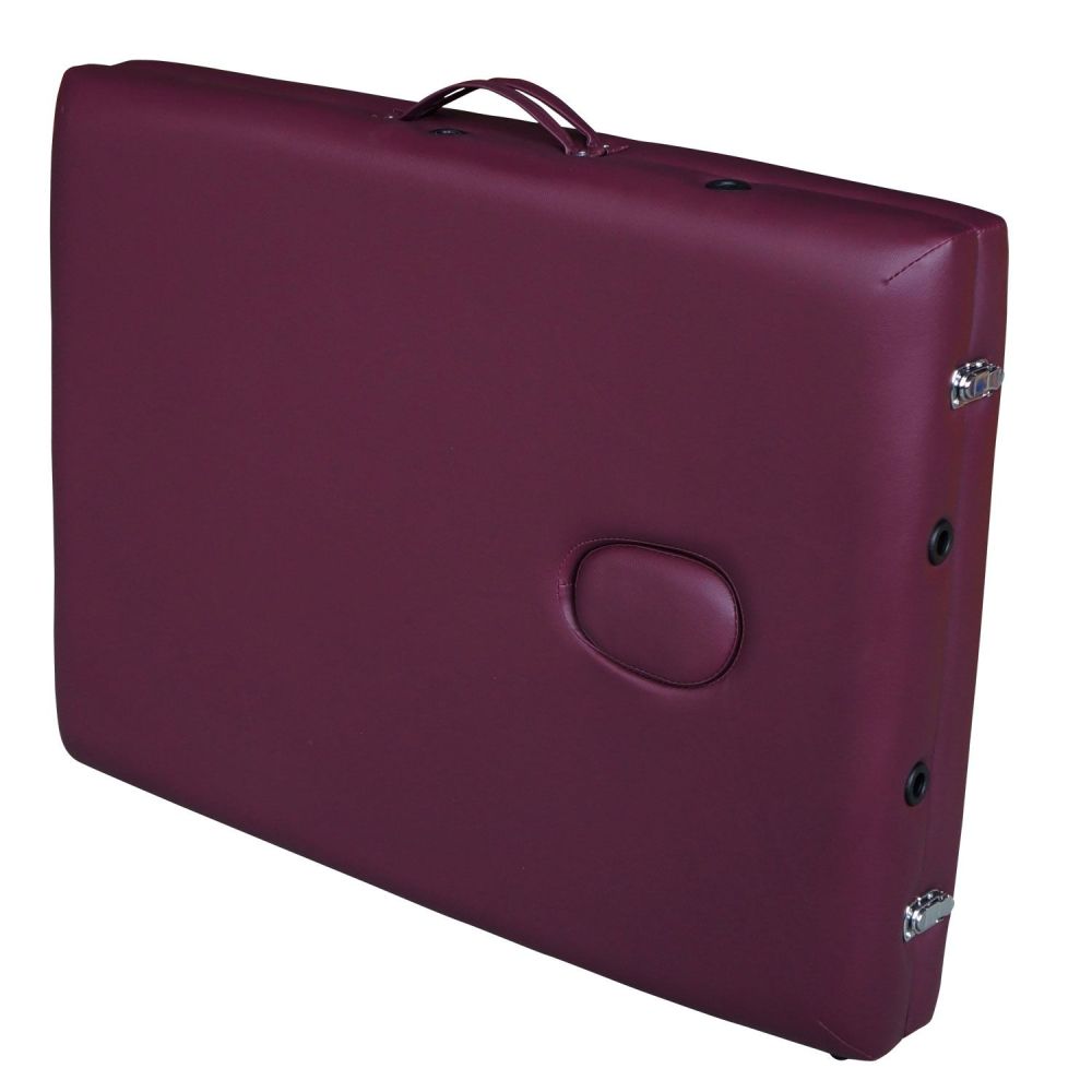 Массажный стол DFC NIRVANA, Relax, дерев. ножки, цвет сливы (Plum)