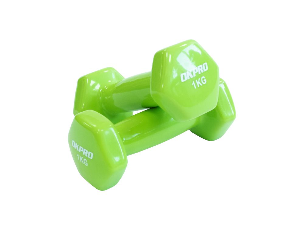 Гантель виниловая 1 кг для групповых программ