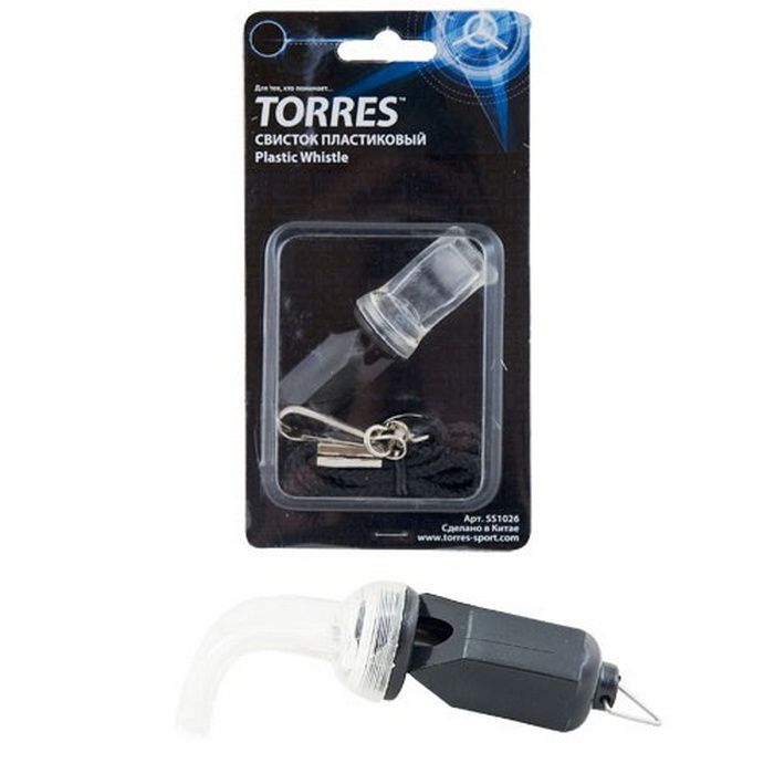 Фото Свисток пластиковый без шарика Torres SS1026