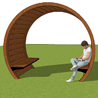 Фотографии Беседка "Две пары"