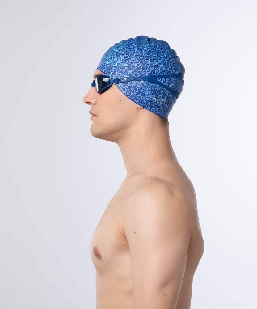Фотографии Шапочка для плавания Twist Blue, силикон