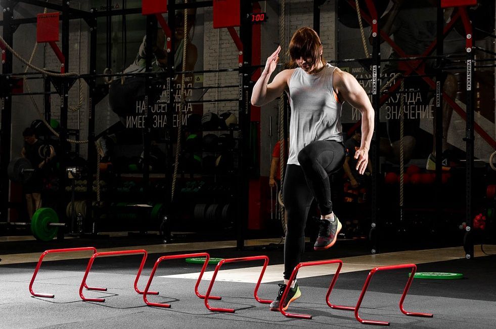 Фотографии Барьеры для тренировок , высота 15см, комплект 6шт YouSteel